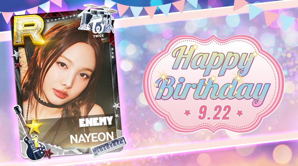 SSJ_JP_Official's tweet photo. 今日はTWICE NAYEONさんの
お誕生日です！🎊🎂🎉
おめでとうございます!!!🐰🩷

#HappyNAYEONday
#TWICE https://t.co/21SSFxkG7W