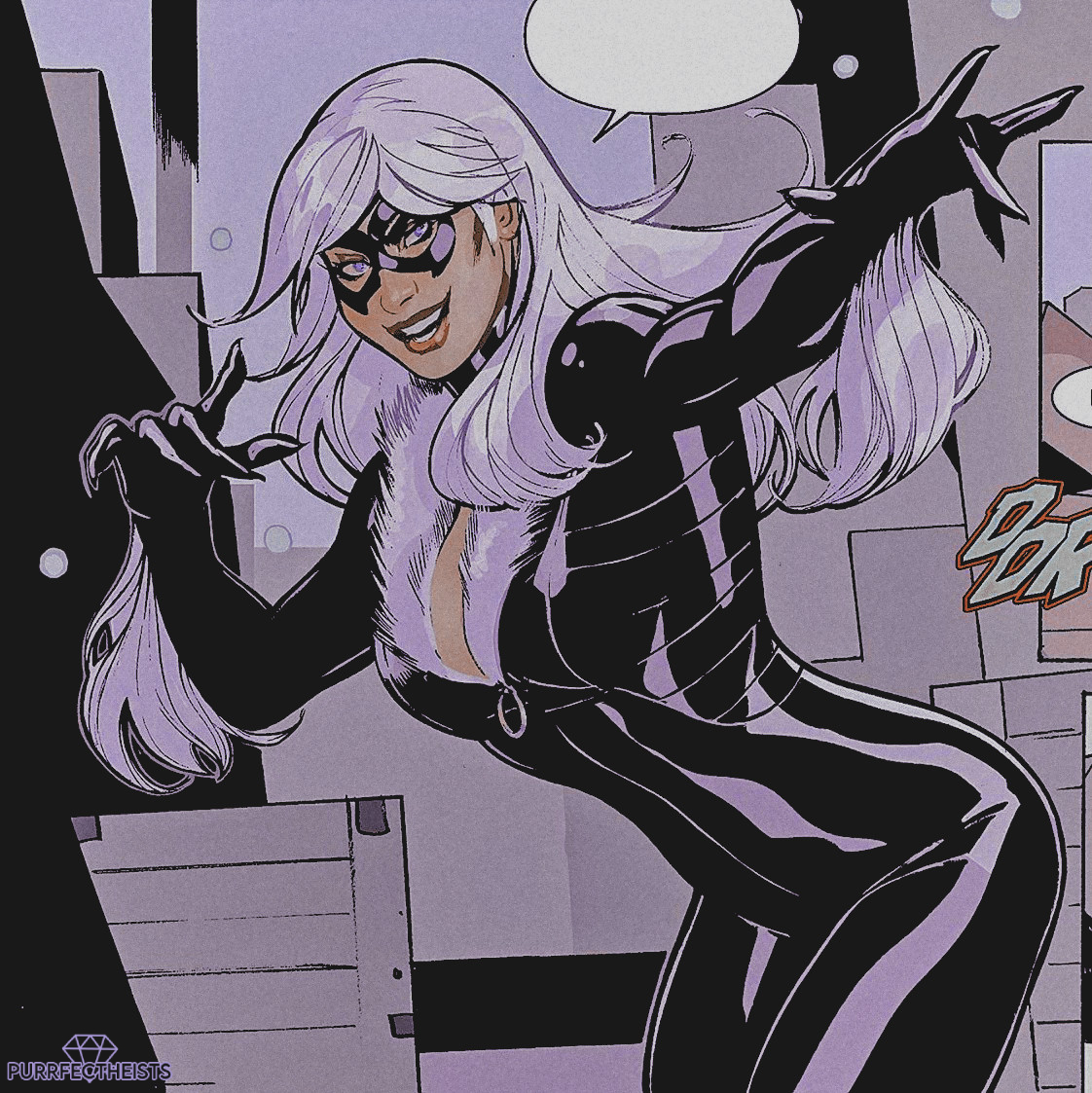 PURRFECTHEISTS's tweet photo. — throwing him a sly look as she slung the gun onto her belt, throwing a grappling hook up at the roof of a nearby building.

〝 Thanks for the gift, beautiful, but I 𝒓͟𝒆͟𝒂͟𝒍͟𝒍͟𝒚 can't stay and chat.

                                           𝘛𝘰𝘰𝘥𝘭𝘦𝘴.ᐟ 〞 https://t.co/hv1shTYDLo