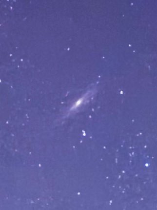 sage_astr's tweet photo. just captured andromeda galaxy on iphone https://t.co/LxwLTKpqTx