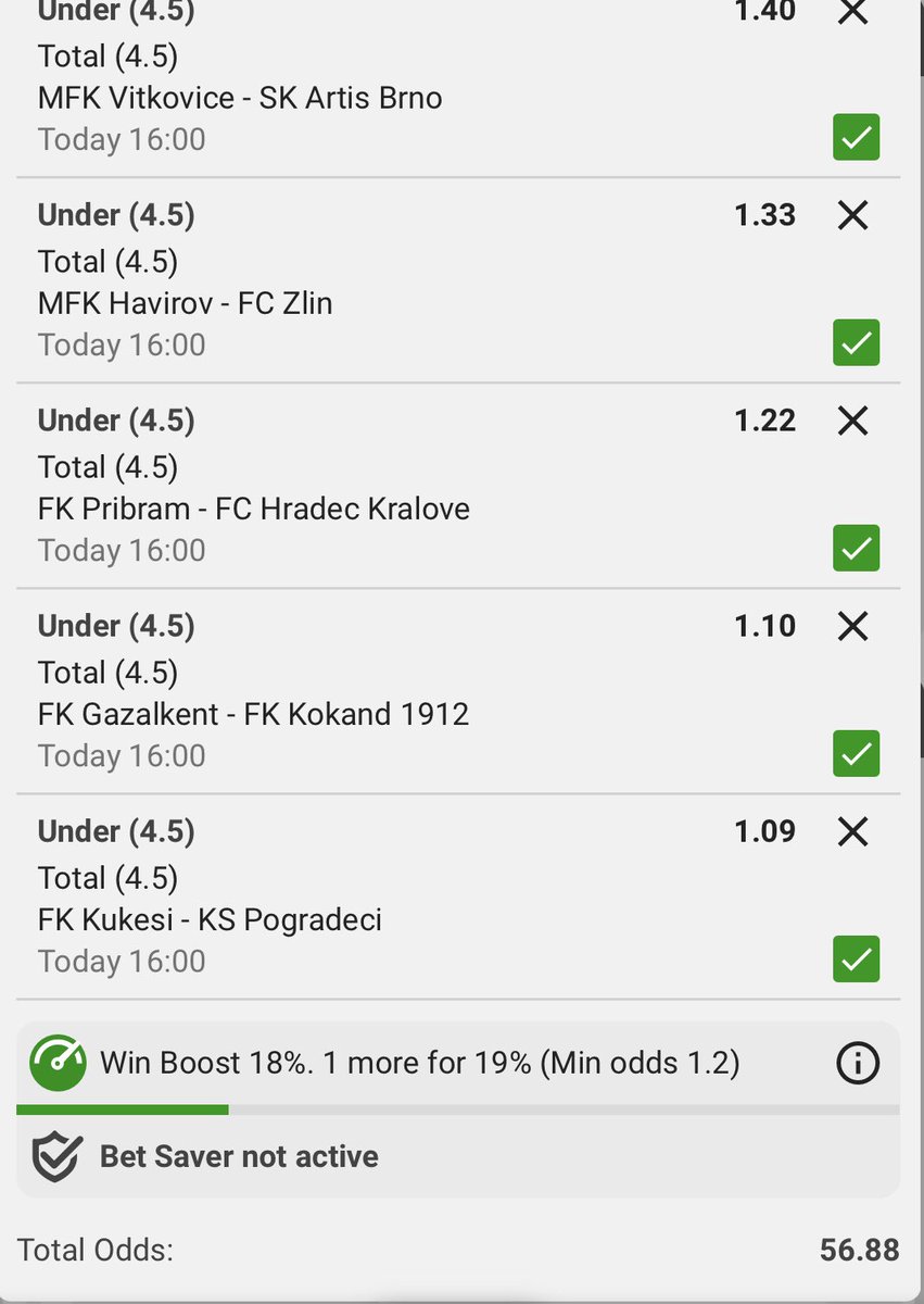 DailyGreenZa's tweet photo. BW72AF8559

TOTALS UNDER 4,5🍏🍏
KICK OFF 11:00⏰⏰ https://t.co/8BGbvzwXoc