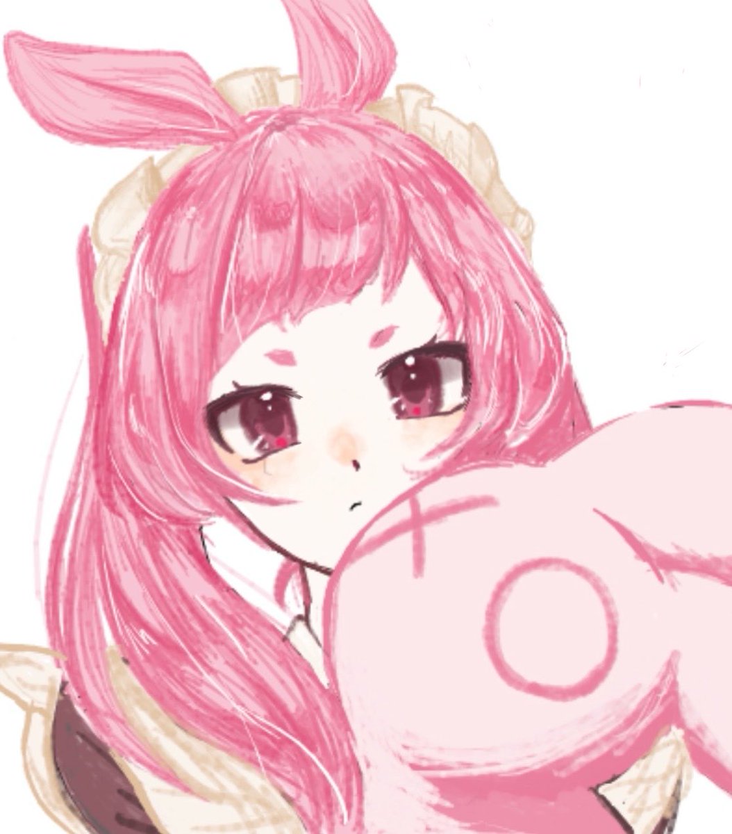 okomemon012's tweet photo. 厚塗り挑戦🐰 https://t.co/yCaAz8Gwzp