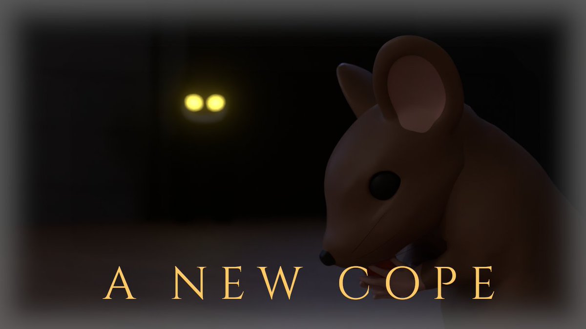 ikesnai's tweet photo. A New Cope
Kudos:
Animation: ehydon, ikesnai
Armature: ehydon, ikesnai
Background: ikesnai
Characters: ikesnai
Music: nawk
Post Production: ikesnai, ehydon
SFX: ehydon, ikesnai
Story: ehydon, ikesnai, nawk
Textures: ikesnai, ehydon
#mouse #cat #chase https://t.co/2nScXiisXg