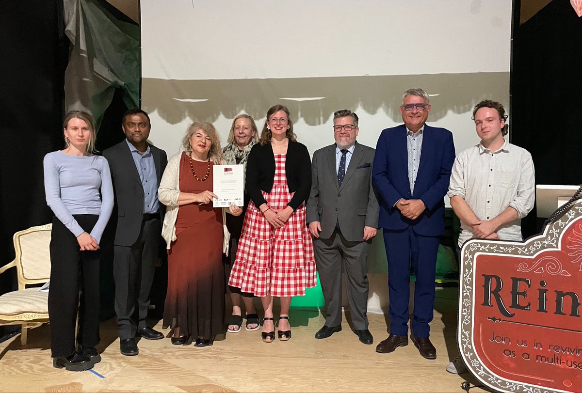 JamesAsser's tweet photo. @EastsideCH received their National Archives accreditation, a huge achievement! 

ECH are preserving the memories of people whose lives should not be overlooked or forgotten just because they didn't take place in grand buildings but on ordinary streets in East London. https://t.co/RFkRrNRanW