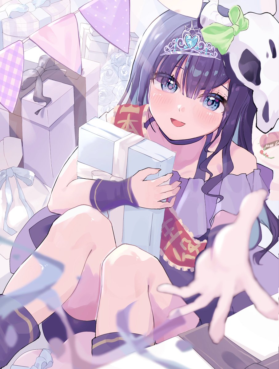ula6o6's tweet photo. 🎁🎉🎂
#めめもりアート https://t.co/ivHoCABwp2