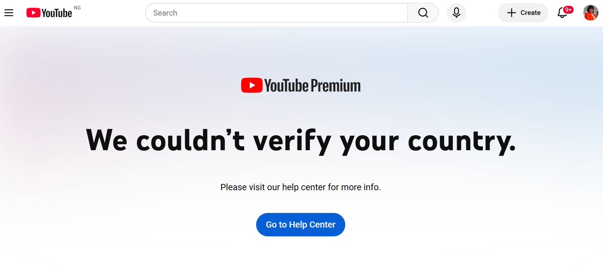 BambiUgbe's tweet photo. @TeamYouTube I need help with an account-level issue.

I am physically in Nigeria. My Google Play country and Google Payments profile are Nigeria, I have a Nigerian payment method, no VPN is installed, and I have tried everything https://t.co/Qou218vtrr