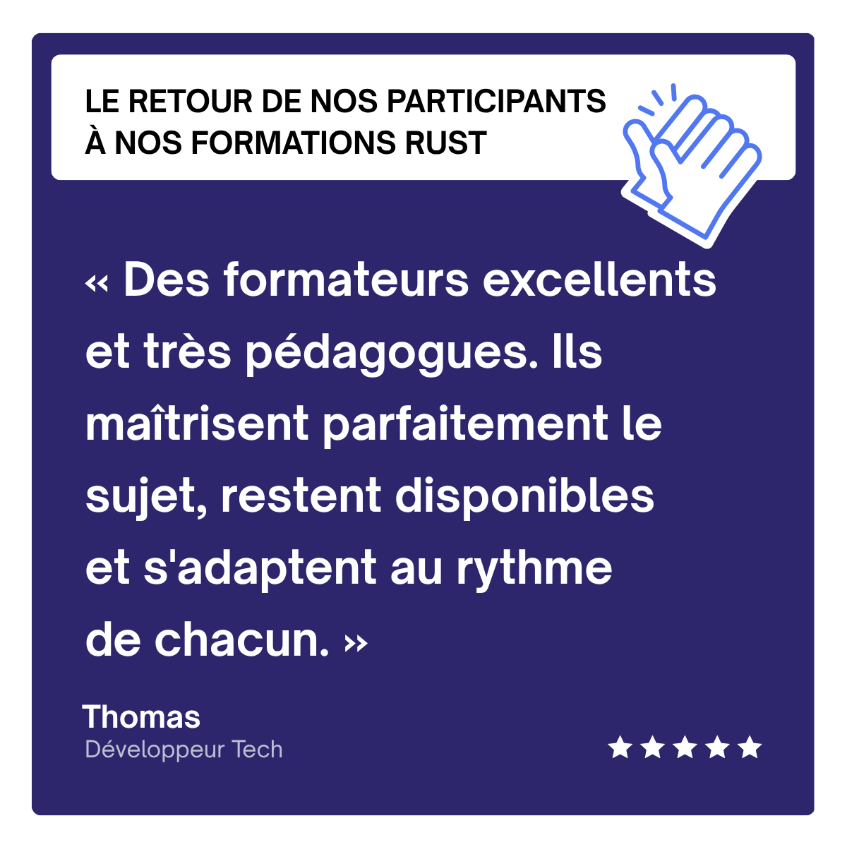 OCamlPro's tweet photo. Formez-vous auprès de nos docteurs en informatique (Ph.D.) à notre prochaine formation Rust débutant du  7 au 9 octobre 2026.

Places limitées, finançable via votre #OPCO (#Qualiopi).

Inscrivez-vous maintenant : https://t.co/ypYQcuFQcN

@Pole_Systematic  @financeinnov https://t.co/LTb7L3asqg