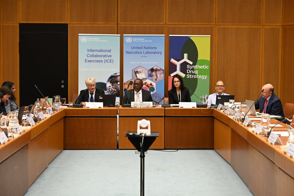 unodc_lab's tweet photo. 🙏 A big thank you to @Monica_Juma_, Executive Director of @UNODC, for her inspiring opening remarks at the Forensic Science Symposium 2026. As global drug markets evolve, forensic science remains essential to identifying emerging threats and enabling timely, effective responses. https://t.co/rctKjdjn0a