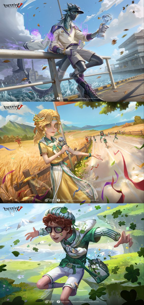 identityV_info's tweet photo. 【9月17日 ピックアップ更新情報】
▶︎ショップ
・【IDV-ESシリーズ】UR衣装パック(呪術師)
・【IDV-ESシリーズ】シルエット衣装(占い師)
※占い師衣装は金リンゴショップでも販売
▶︎イベント「光と夢を追って」開始！🏃‍♂️
《イベント報酬》
・SR衣装全24着から5着無料で選択可能
※未選択衣装はショップで60エコー/1088欠片で購入可能
・SSR家具、ペット等
▶︎イベントショップ
・イベントテーマSSR衣装→魔トカゲ、記者、幸運児から一着を選択(無料獲得)
※未選択衣装はショップで1388エコー/4888欠片で購入可能
・アイコン、エモート等