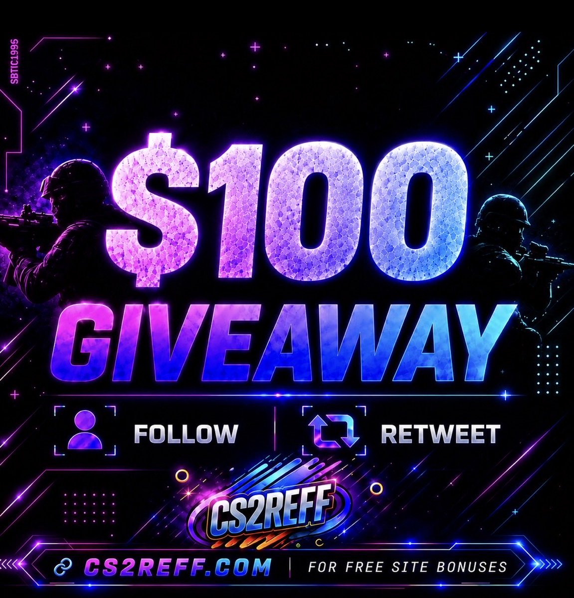 Cs2Reff's tweet photo. $100 in 7 days 🔥
to enter : 

🟪Follow  @DondeSlots &amp; @donde_studios 
🟪Retweet + Like
🟪RT  the quoted tweet (proof) https://t.co/VrYhm94FjQ