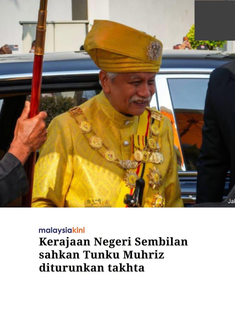 faizalriduan's tweet photo. Dalam sejarah Melayu sejak zaman Kerajaan Melaka seawal 1400 belum pernah seorang raja yang sedang bersemayam di atas takhta diturunkan oleh orang Melayu.

Hari ini selepas 625 tahun, pemimpin Melayu dari parti Melayu di negeri Melayu memulakan sejarah penderhakaan dengan menurunkan seorang raja berdaulat.

😭