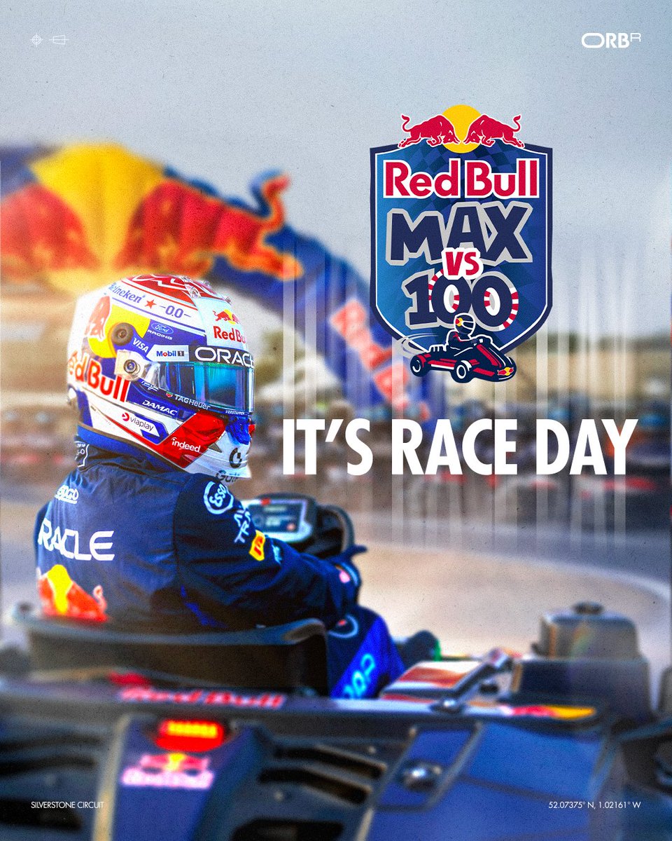 redbullracing's tweet photo. It's race day... and we need a century of overtakes... 🍿

#F1 || #RedBullRacing https://t.co/Kp0oIhUCQp