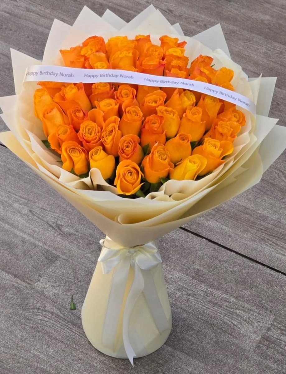 ReginaldFecn's tweet photo. 🧡 51 Orange Roses Bouquet 🧡
Bright as sunshine, warm as a smile, and full of birthday wishes! This stunning bouquet of 51 premium orange roses is the perfect way to celebrate a special day and make unforgettable memories. 🎂 Personalized ribbon https://t.co/NWGfiWG9XY