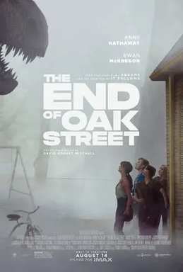 EXCUPDAT's tweet photo. REVIEW 📽️
The End of Oak Street 🍿

A Sci Phi Adventure... Can say weird concept in a way.. Able to engage &  build tension... Other than that nother offers new..... A middling  Setpieces.  staging & CGI....we have been watched many survival thriiller.

Verdict : Average 

#Mandaada #Bethlehemkudumbaunit #Scene #Suriya #Naslen #Hollywood