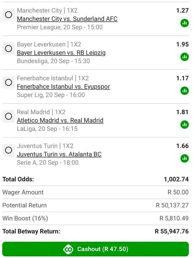 DailyGreenZa's tweet photo. BW72AFBC13

The Best Of Straight Wins 🔥🔥🔥🍏🍏

Don’t Miss This One Punter’s 🍏🍏
KICK OFF 17 SEPTEMBER 2026
19:00⏰ https://t.co/8REZ6R8anE