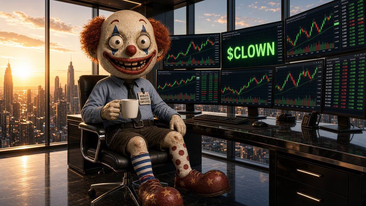 clown_pf's tweet photo. Gm… Clown mode activated!

🤡

solana:EpY9EurXwPnQbVM6fk84goG1kBf9K3GZRCuqgV6Tpump https://t.co/AGJ6T1m2d0
