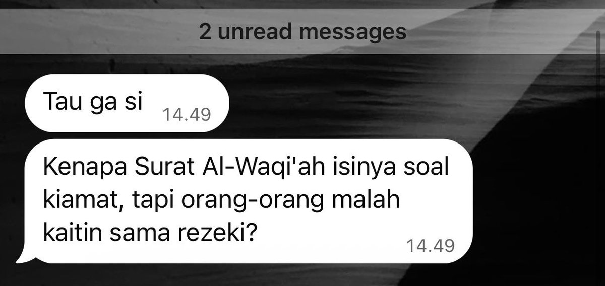 anggarasamvdr's tweet photo. Udah tau belum? terutama buat yang muslim https://t.co/q6r3nqcOWG