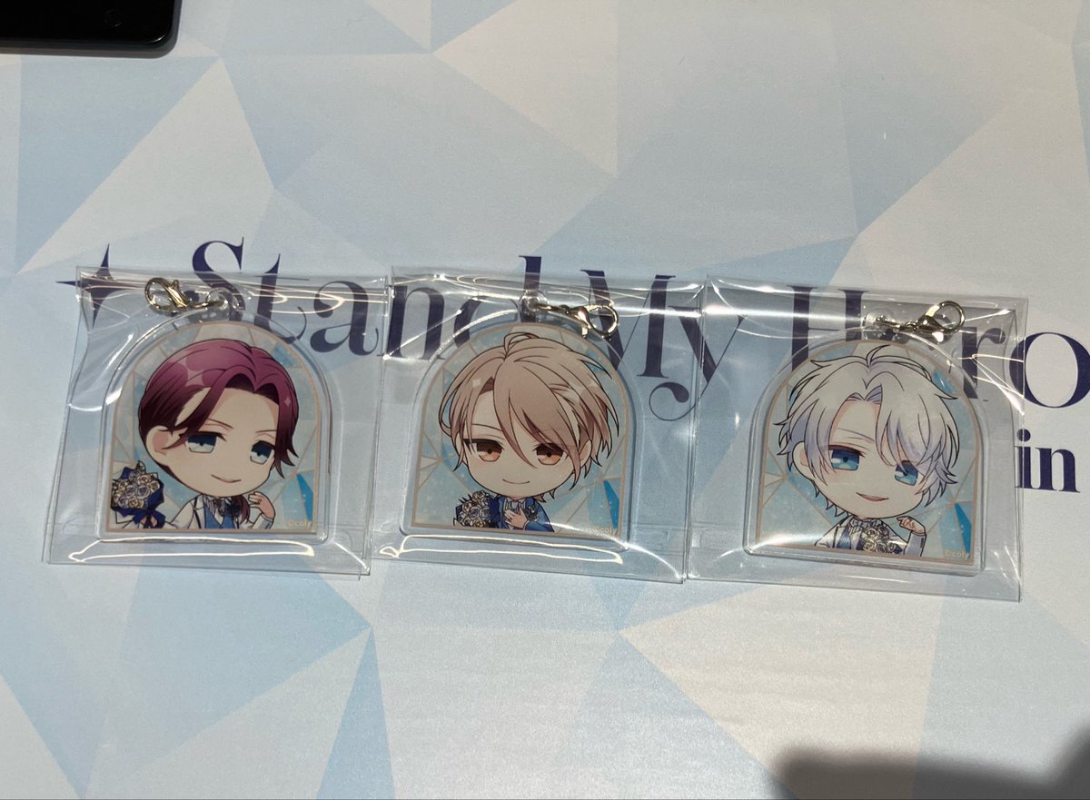 yuuchan0975's tweet photo. 【交換】　スタマイ　アクリルチャーム　チャーム　異種
　
譲→服部、桧山、カナメ

求→同種関1
ドラマト、スタマイクリカR関

チャーム⇄クリカ差額なしIDなし🙇
本日池袋手渡し https://t.co/TuC2oLftpx