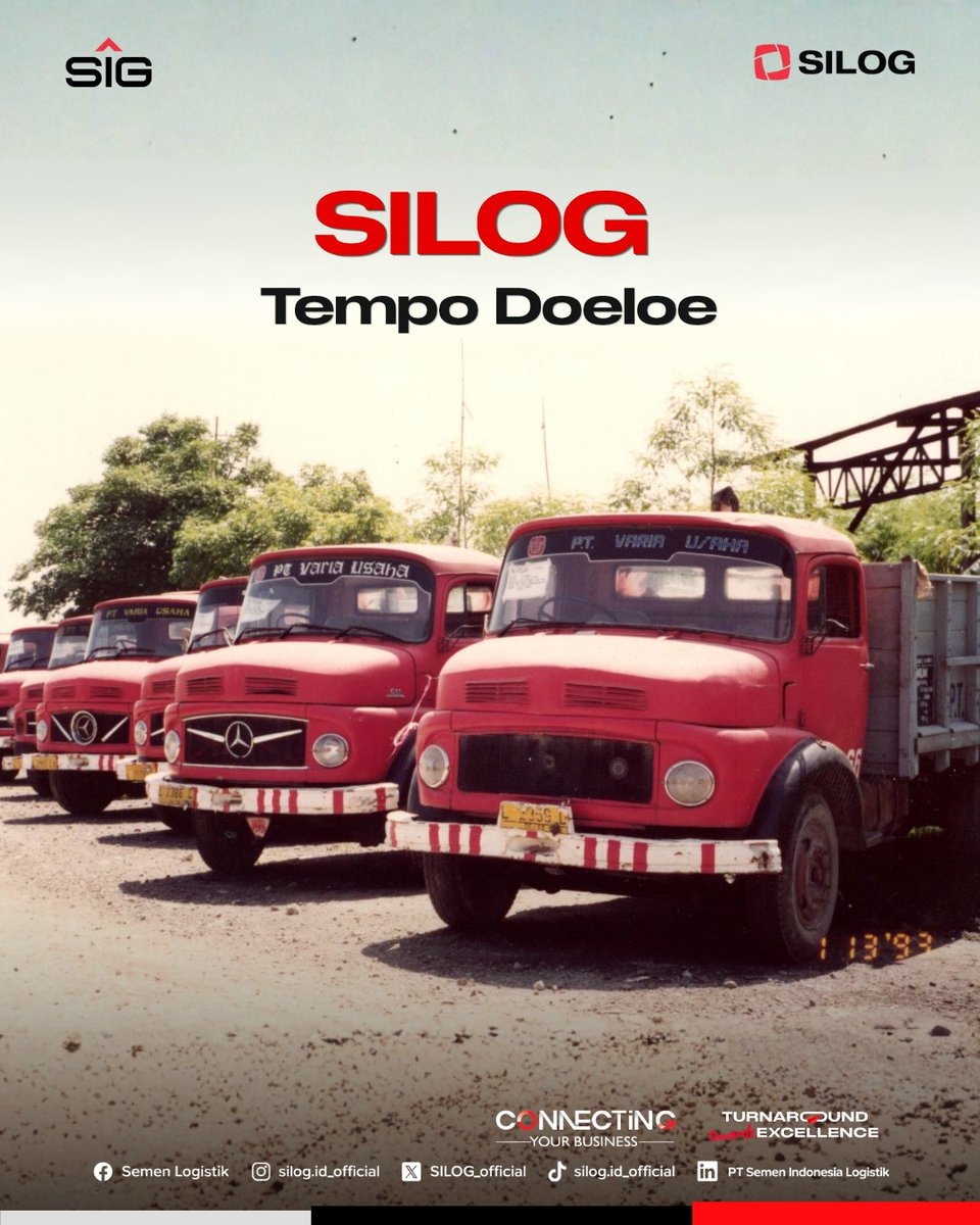 SILOG_official's tweet photo. 📼✨ SILOG back to the ’80s!

Gaya boleh retro, semangat tetap modern. 🚛
SILOG join the trend dengan sentuhan nostalgia dan energi yang tetap siap bergerak! 

#SILOG #SemenIndonesiaLogistik #ConnectingYourBusiness #80sTrend #Throwback https://t.co/lor7xJ68Fd