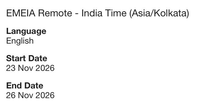 amaranthineTech's tweet photo. Interested in learning how Jamf Pro works? I will be conducting a Jamf 200 session in the Indian time zone starting 23rd November 2026. Register before the seats fill up.
Visit: https://t.co/GOYjEtOetG to register #jamf #jamf200 #jamftraining #jamfcertifiedtech https://t.co/mlDnLiAwBy