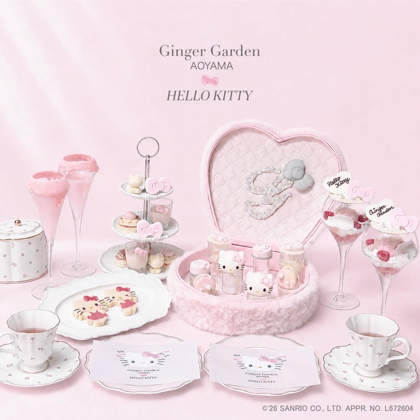 ピンククリスタルミニチュアカクテルオブジェ 🎀🧸Ginger Garden AOYAMA ジンジャーガーデン على X