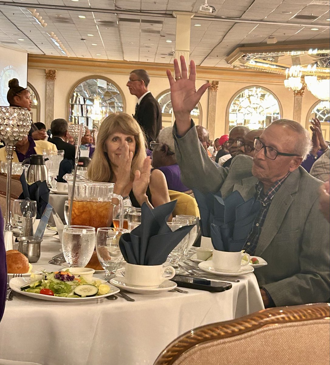 ivanjbates's tweet photo. Yesterday I was honored and blessed to host our 4th annual Older Adult luncheon, hosted by the fabulous Dr Kaye Whitehead, as we continue to celebrate those who paved the way for us to be here today! 

Thank you to those who helped make this possible and to the 1.300+ participants who came through to celebrate our legacy. #BuildingBridgesForABetterBaltimore