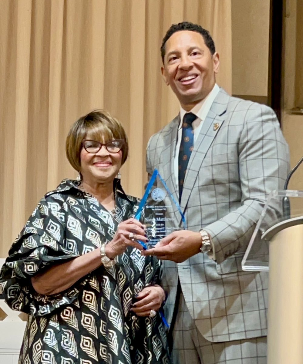 ivanjbates's tweet photo. Yesterday I was honored and blessed to host our 4th annual Older Adult luncheon, hosted by the fabulous Dr Kaye Whitehead, as we continue to celebrate those who paved the way for us to be here today! 

Thank you to those who helped make this possible and to the 1.300+ participants who came through to celebrate our legacy. #BuildingBridgesForABetterBaltimore