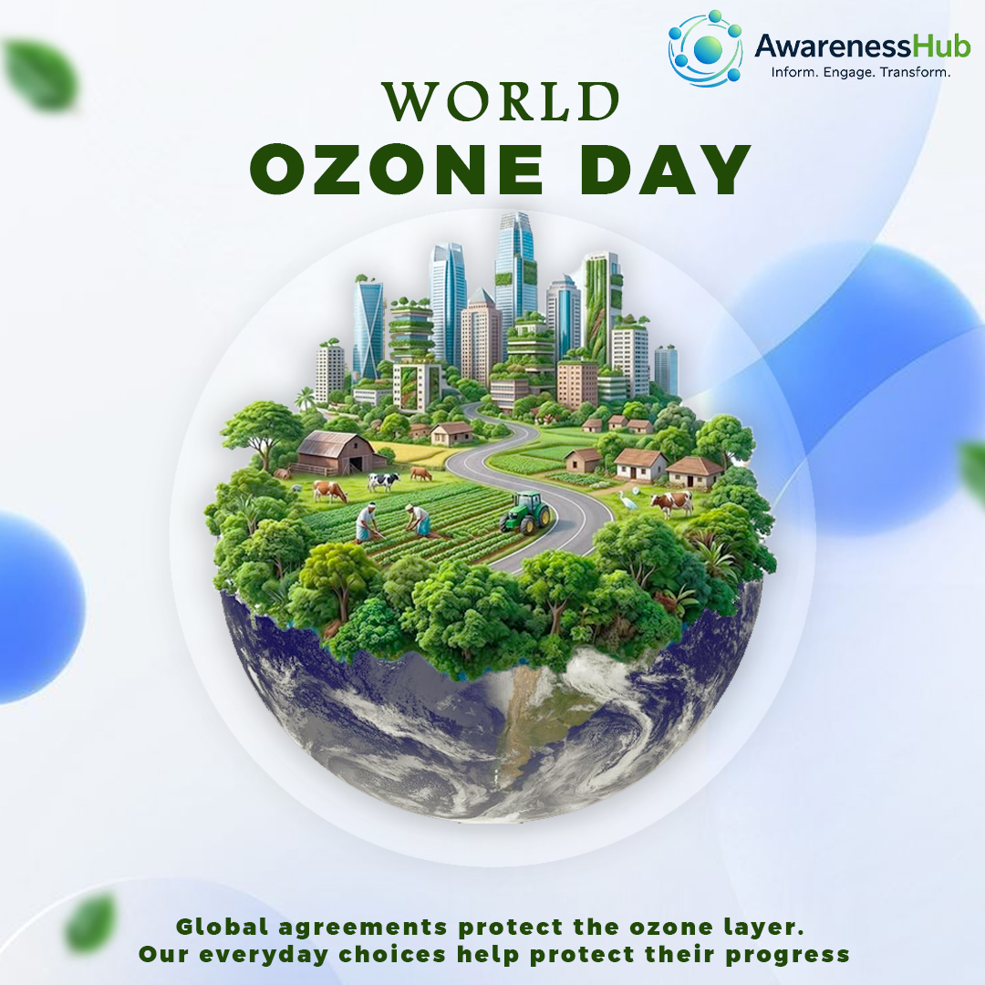 AwarenessHubMGF's tweet photo. The ozone layer shields life on Earth.
This Ozone Day, let’s make responsible choices to protect the atmosphere we all depend on.
#WorldOzoneDay #OzoneDay #ProtectTheOzone #OzoneForLife #awarenesshub https://t.co/qkYozegYUC