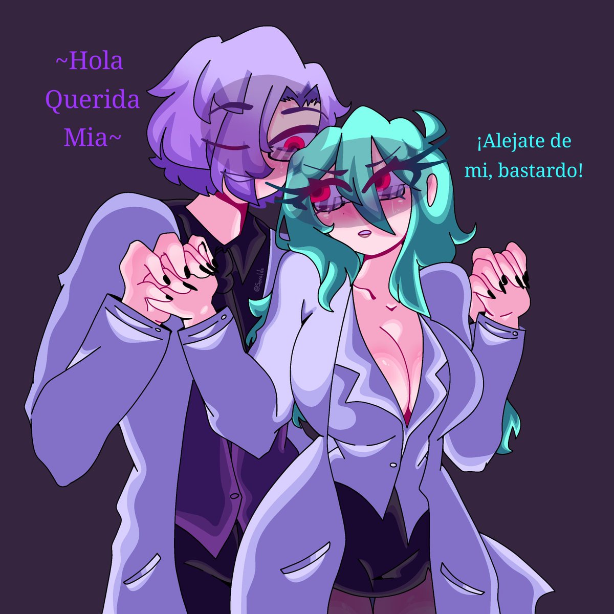 Soraldo2020's tweet photo. 🖤🩵💜✨
.
.

[Soraldo - Superior Rei &amp; Scientist Sora] 
.
. https://t.co/eVkKrAAg3J