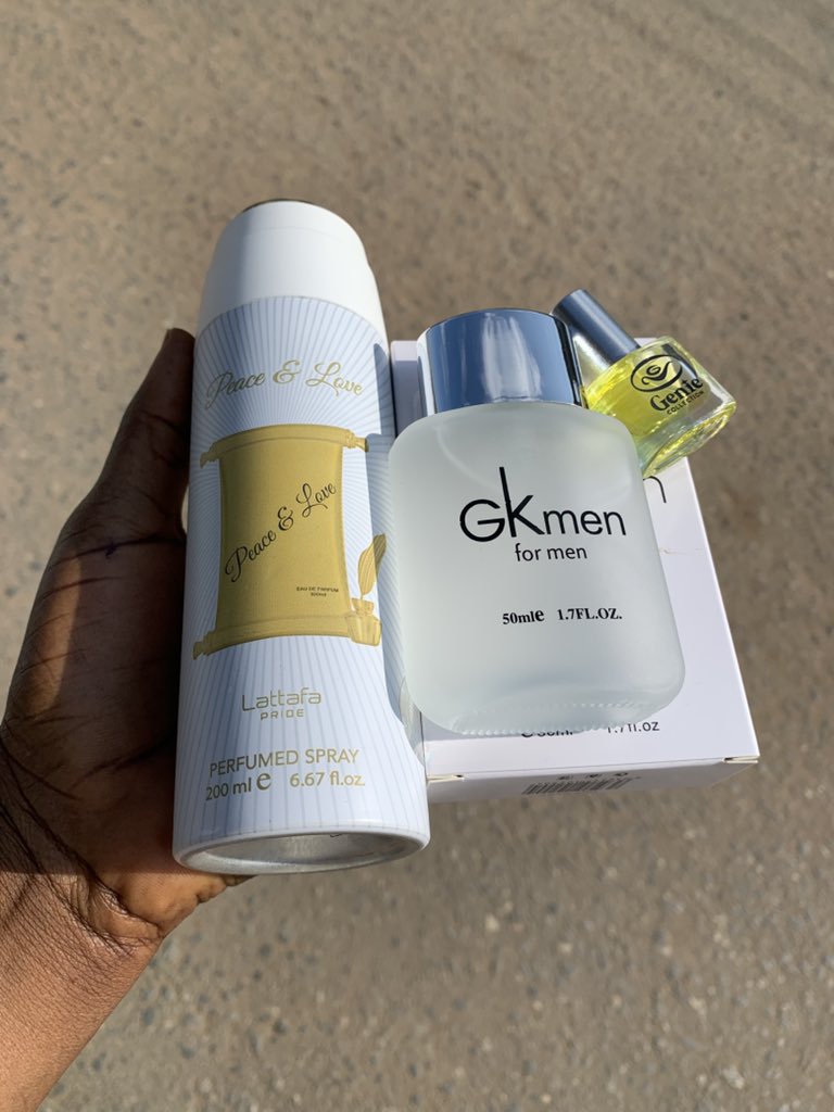 Rian_dperfumer's tweet photo. Smelling good should not be difficult.

6k per frame
Mafoluku Oshodi 
You can walk in into the store or we get it delivered nationwide.

Text me https://t.co/cSbZsFHFE5