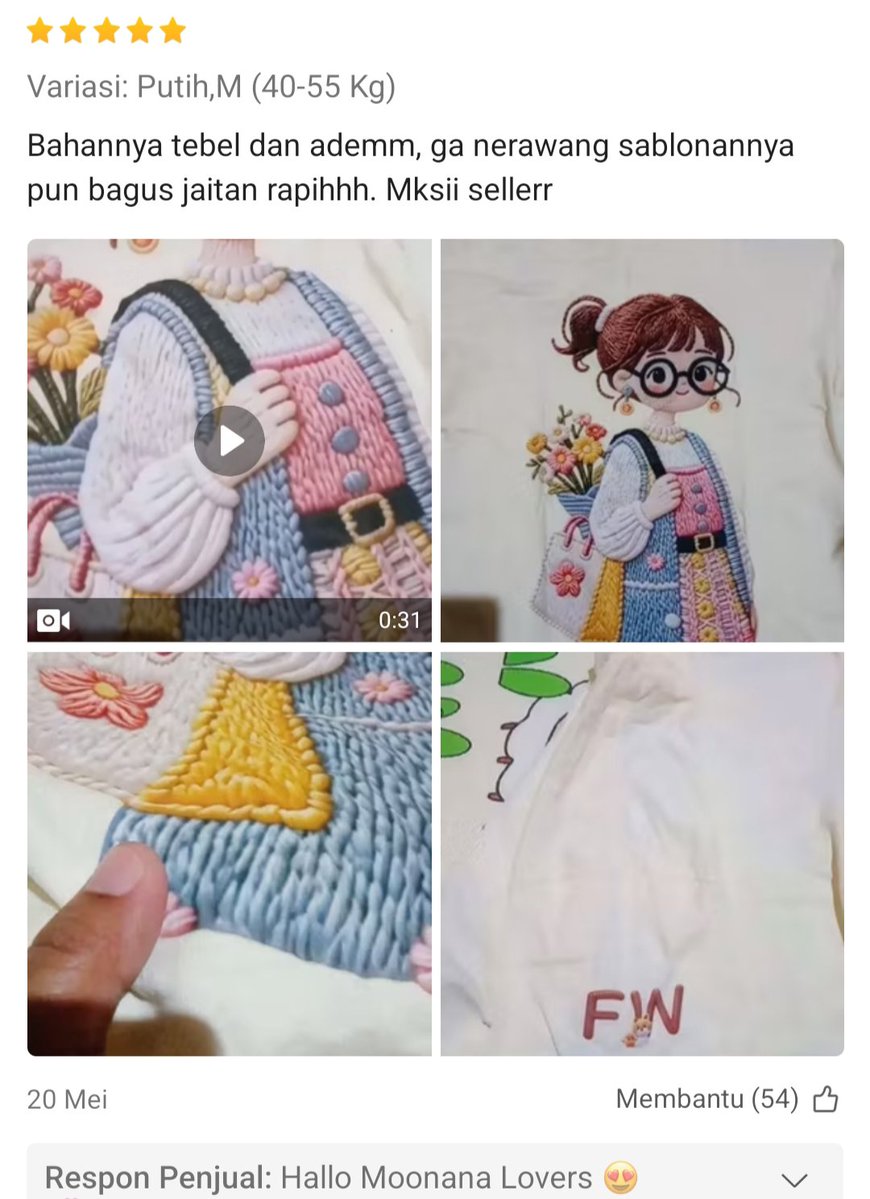 Plan4BetterU's tweet photo. Ada harga, ada kualitas ✨👍 ciwi2 yg suka pake kaos oversized harus tau toko ini 👉 https://t.co/OFzNOLAvzN gambarnya lucu2 🥰 bahannya jg tebal &amp; adem 💕 jadi worth it bgt deh 👍👍 https://t.co/th3AoHQUD0