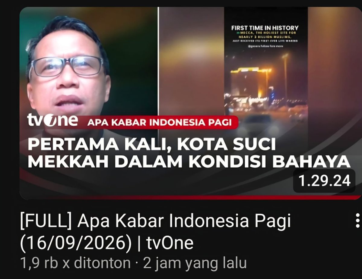 saudinesia's tweet photo. TV Nasional Miskin data dan Survei! 

Penyerangan Houtsi ke Makkah bukan yang pertama kalinyah. Sebelumnya Houtsi meluncurkan rudal balistik pada 27 Juli 2017. 

Baca: 

💥🗯Serangan Rudal Houtsi ke Saudi: https://t.co/h8Lqtbdy7j

🗯💥 Pernyataan Lengkap Pasukan Koalisi untuk Legitimasi Pemerintah Yaman: https://t.co/mySfkIchiD

Narsumnya tidak ilmiah dan tidak objektif. Ditanya alasan Houtsi menyerang Makkah, jawabannya melebar kemana-mana, berputar-putar, tidak tahu jawabanny atau ingin membela pemberontak syiah Houtsi!

Pertanyaan diulang kedua kalinya, jawaban narsum berikutnya justru menunjukkan dirinya tidak pantas disebut pengamat: "mungkin Houtsi mendapat informasi di Makkah ada militer atau sumber energi yg ditarget!" Konyol dan absurd.

Beginilah kualitas pengamat jadi narsum di TV Nasional! Berulang2 dia memuja-muji Iran di waktu yang sama mendiskreditkan Saudi dg narasi: kedekatan dg AS, stereo type netijen asbun (asal bunyi).

Kesimpulan, TV di Indonesia banyak yang ga tau malu: sudahlah hostnya menyampaikan info mislead, mengundang narsum ga kredibel. Celakanya narsum ditanya A, curcol kemana-mana, alih2 menunjukkan kepakarannya sbg pengamat, tapi justru tampak keterpihakannya.