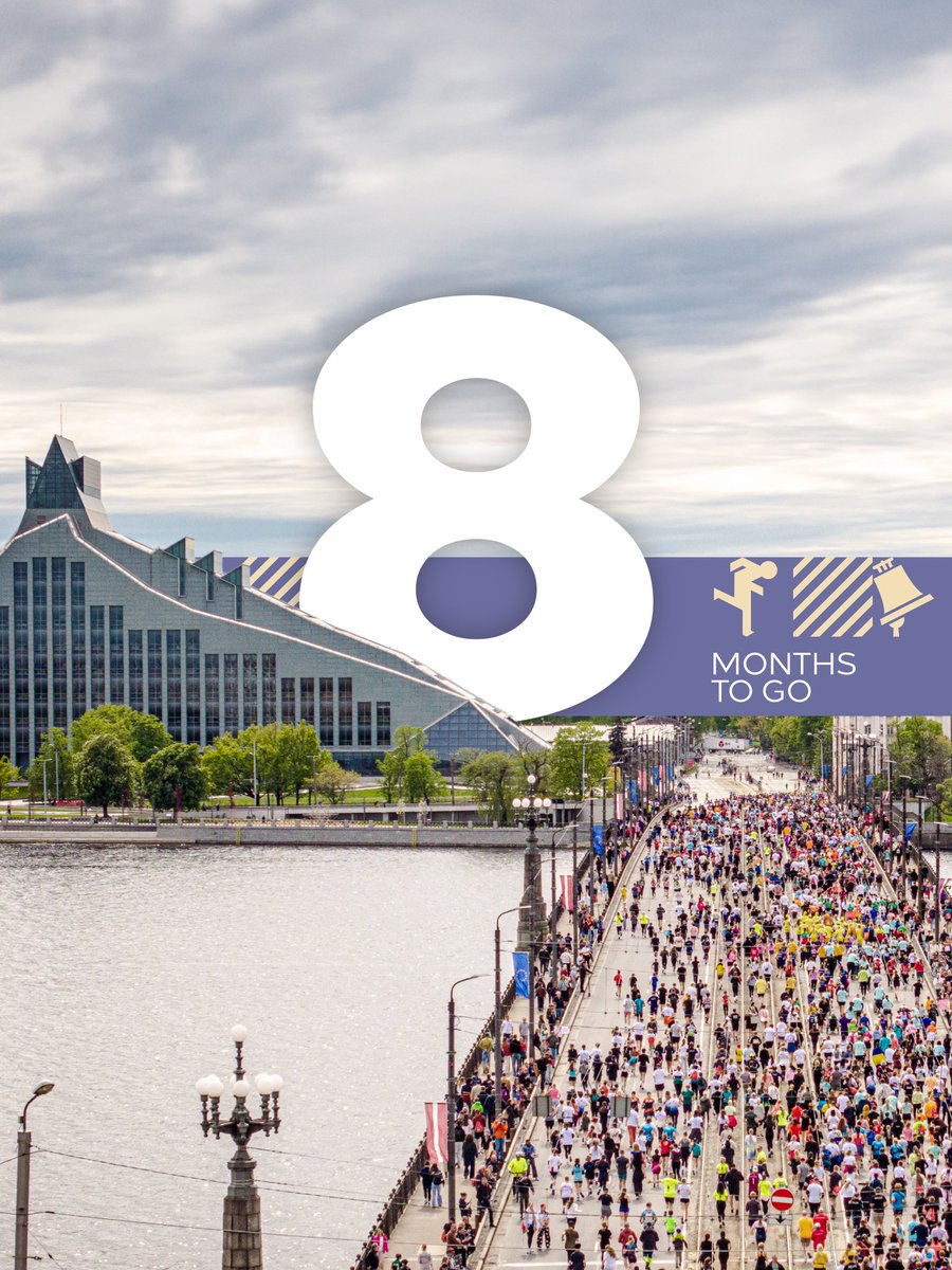 RigasMaratons's tweet photo. 8 months to go! 🏃🏼‍♀️
￼
Getting ready for Riga starts this autumn – slowly but surely, so that in May we can once again experience the special atmosphere of the Rimi Riga Marathon together!

￼🔗 https://t.co/ZxNsAPOVnr

May 15–16, 2027!
#RimiRigaMarathon https://t.co/zcLrpaCwPA
