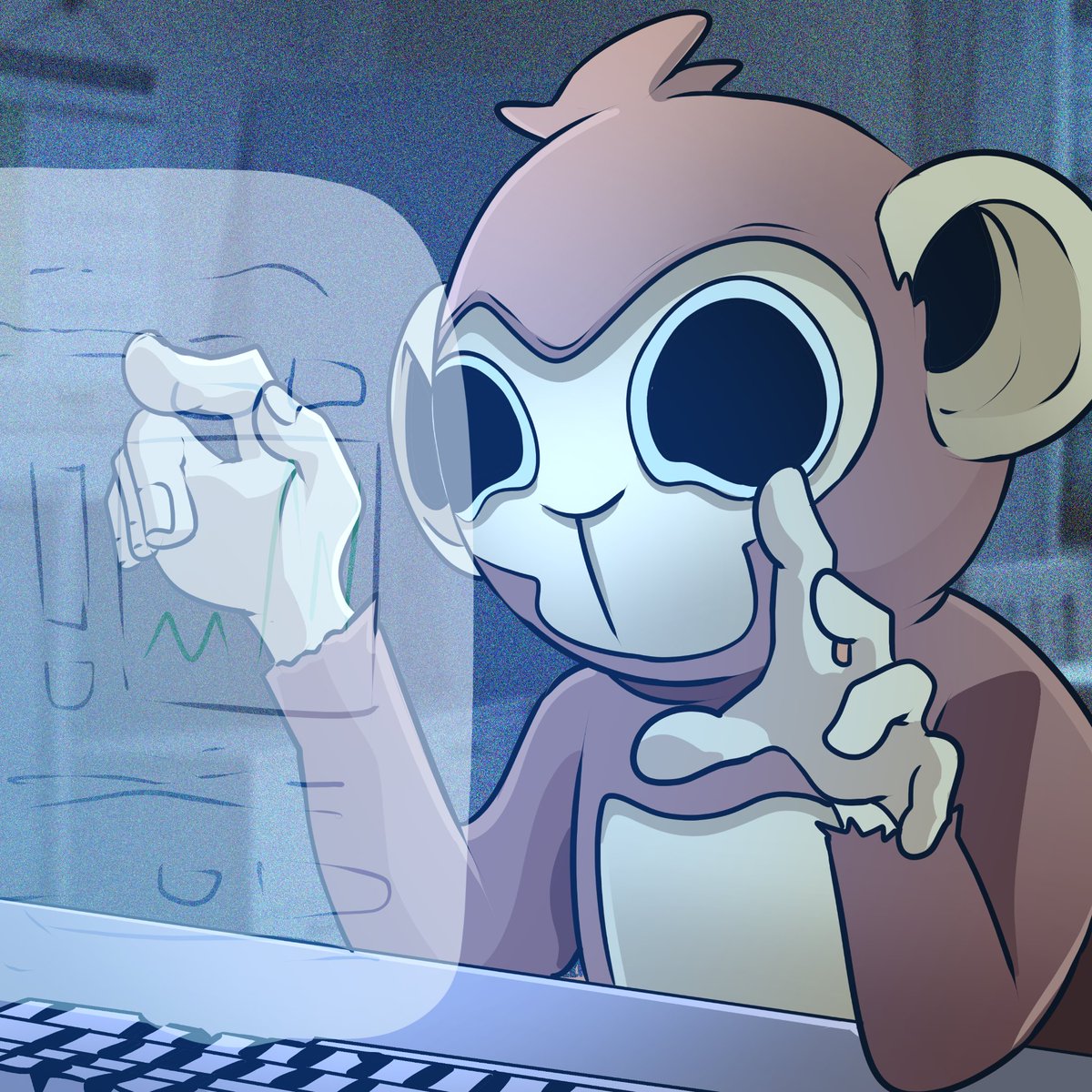 aperainfun's tweet photo. Tech workin' 🐵 https://t.co/vNZGYlmw6H