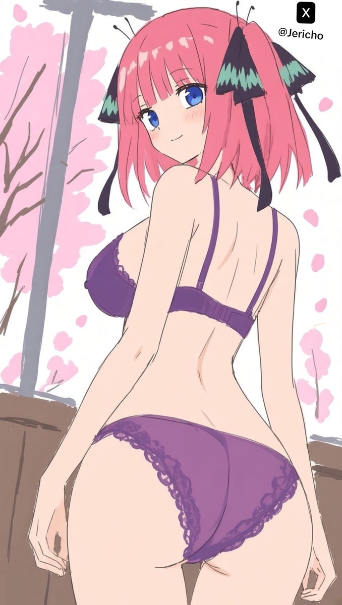 Jericho_504's tweet photo. Niño Nakano 🍑 
#waifu #anime #ninonakano #quintillizas https://t.co/qAnCLXJaEx