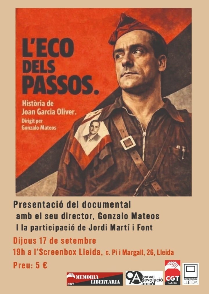 TarregaCgt's tweet photo. Dijous 17 a Lleida!!! https://t.co/VWnLgsOvWH