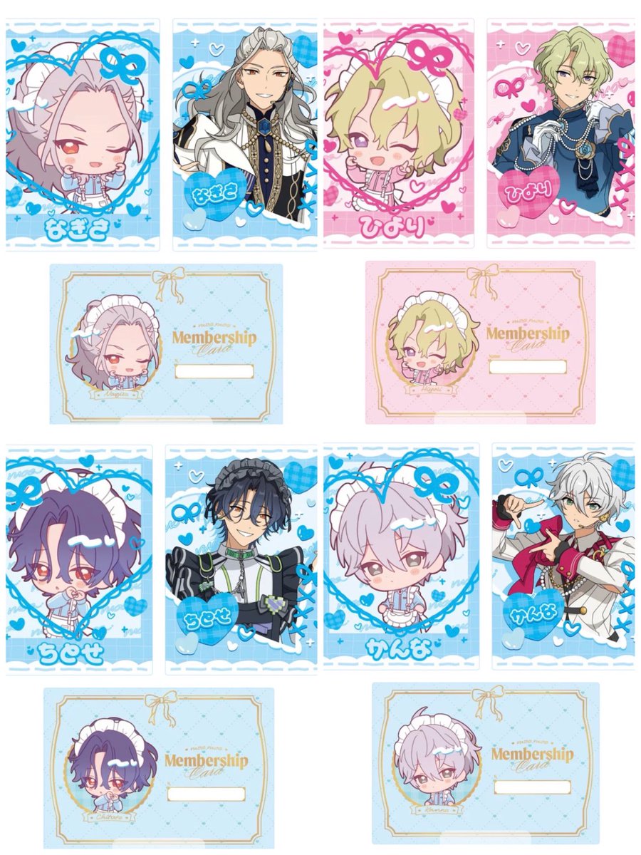 Sally_7227's tweet photo. 【交換 譲渡】 あんスタ 萌え×2文化祭シリーズ カードセット B G

譲: 凪砂 日和 チトセ カンナ

求: 渉 > ユメ > 定価＋送料

各1BOX予約予定
交換優先のため、譲渡の場合はお返事にお時間頂戴いたします🙇‍♀️
(譲渡はさらにまとめての方優先です)
郵送or都内手渡し
お気軽にお声がけください https://t.co/Kj9ld3OMHI