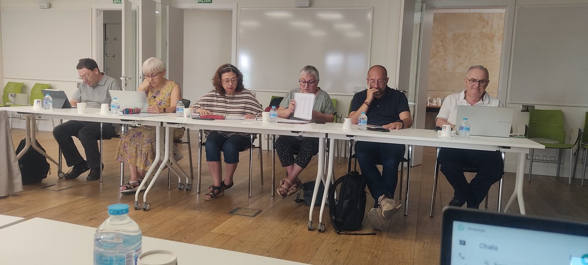 PastoralObrera's tweet photo. 👉 Consejo Asesor de la Pastoral del Trabajo
- Organización de las Jornadas de la Pastoral Del Trabajo
- Preparando el Curso Básico de la Pastoral del Trabajo
- Presentación del Curso de DSI elaborado por la HOAC
- Compartimos la vida del departamento, territorios y movimientos. https://t.co/z3uvdhrnEJ