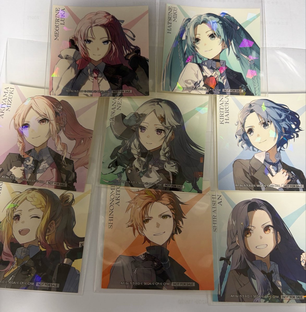mint_0101_'s tweet photo. 【交換】
プロセカ 感謝祭 特典ステッカー

譲▶︎画像のもの

求▶︎まふゆ 絵名

当日現地参加はしないため、郵送での交換希望
お気軽にお声掛けください。どうぞよろしくお願いいたします。 https://t.co/7ZZxv5e6of