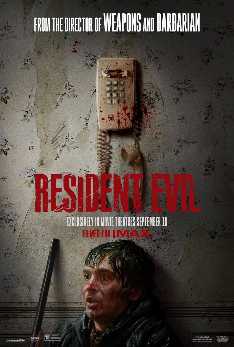 HabisNontonFilm's tweet photo. RESIDENT EVIL gak ada sex &amp; nudity. Yang bikin 17+ ya gore, bloody violence, dan kata-kata kasar. Pure horror entertainment pokoknya! https://t.co/YTTv6sKRdy