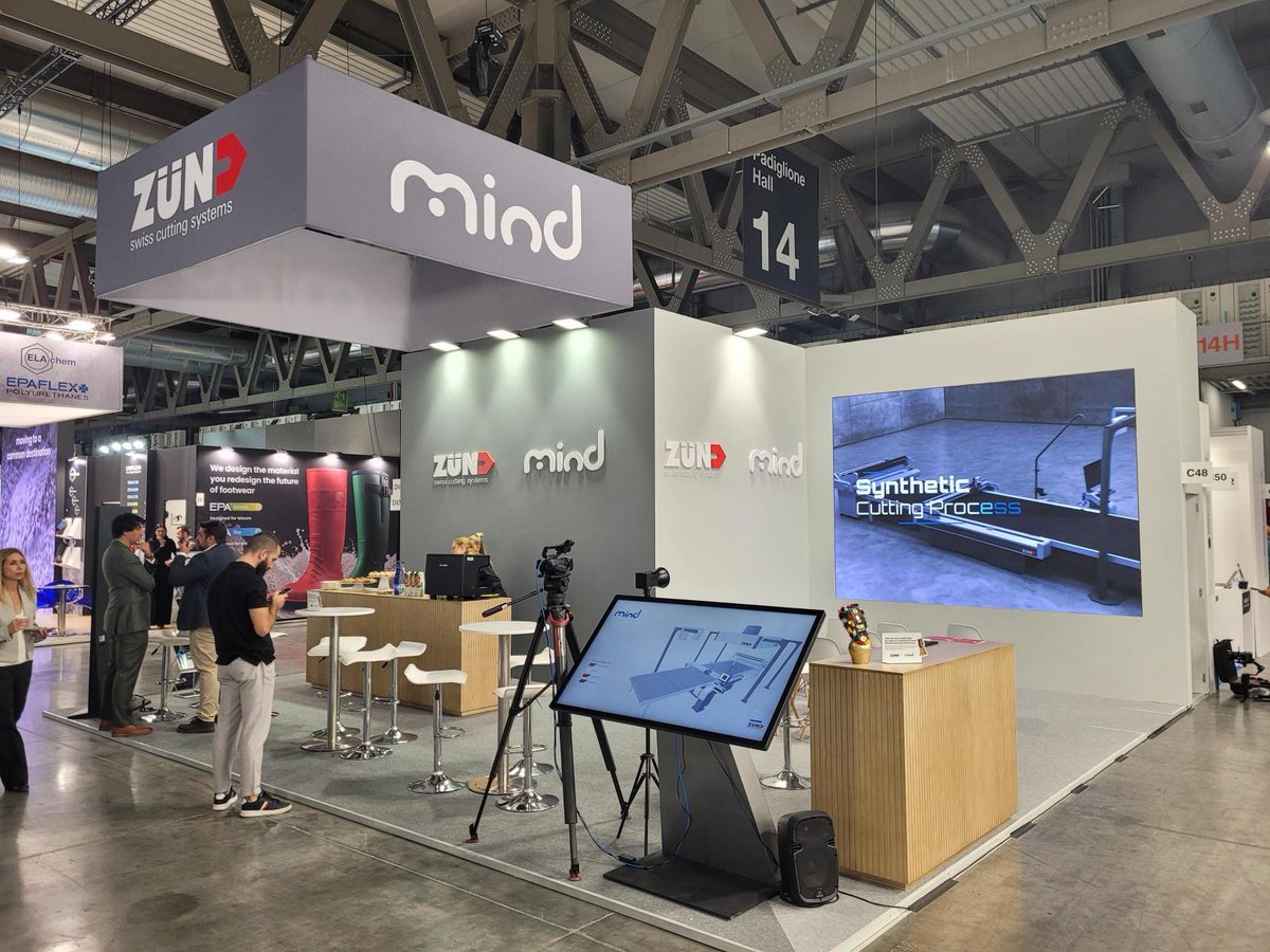 ZundCutter's tweet photo. Todays @ Mind booth C48
- 10:00 | Inline Production Process – Integrated digital manufacturing workflow
- 12:00 | MindCAD – Digital Product Development for the Footwear Industry
- 15:30 | Offline Cutting Process – Digital leather cutting workflow
#zundcutter #simac2026 https://t.co/XzDUcA0kzq