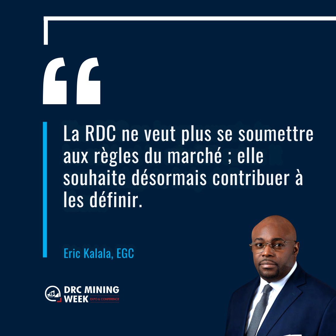 drcminingweek's tweet photo. Une déclaration forte qui résume l’un des enjeux au cœur des discussions de la DRC Mining Week 2026 : faire évoluer le rôle de la RDC dans les chaînes de valeur mondiales des ressources minérales.

https://t.co/wCvmXkrZu2 

#DRCMiningWeek #DMW26 #CriticalMinerals https://t.co/sgoqsadAQM