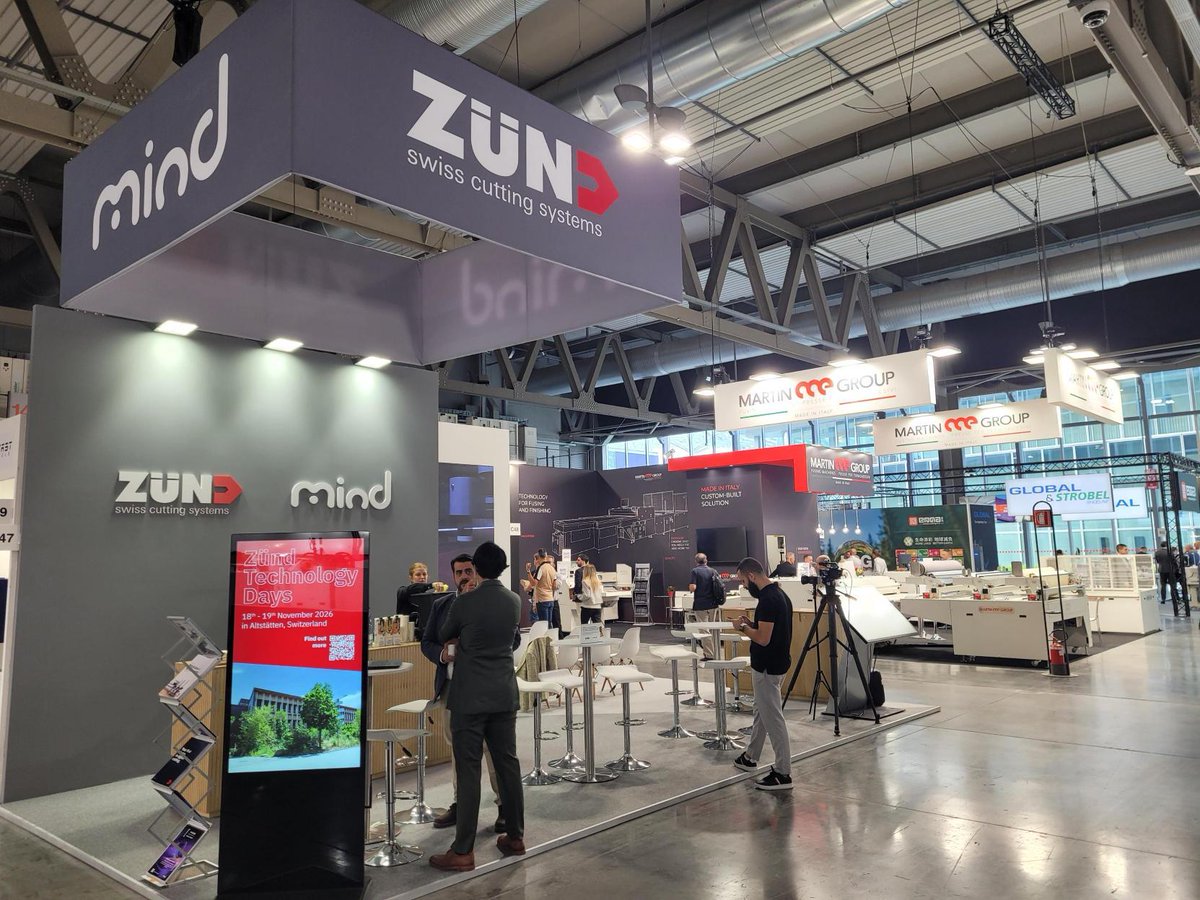 ZundCutter's tweet photo. Todays @ Mind booth C48
- 10:00 | Inline Production Process – Integrated digital manufacturing workflow
- 12:00 | MindCAD – Digital Product Development for the Footwear Industry
- 15:30 | Offline Cutting Process – Digital leather cutting workflow
#zundcutter #simac2026 https://t.co/XzDUcA0kzq