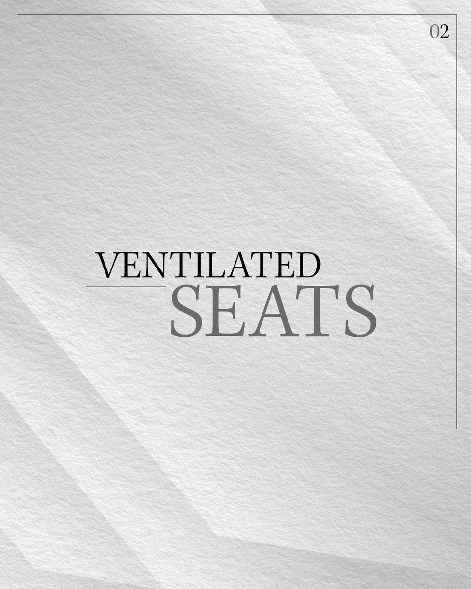 NexaExperience's tweet photo. One GRAND story.
Many thoughtful details.

Here's the first.
A cool, comfortable seat for every journey.
Because comfort should always come naturally.

Discover the Ventilated Seats.

#NEXA #GrandVitara #StrongHybrid #Create #Inspire https://t.co/8r25QPYriU