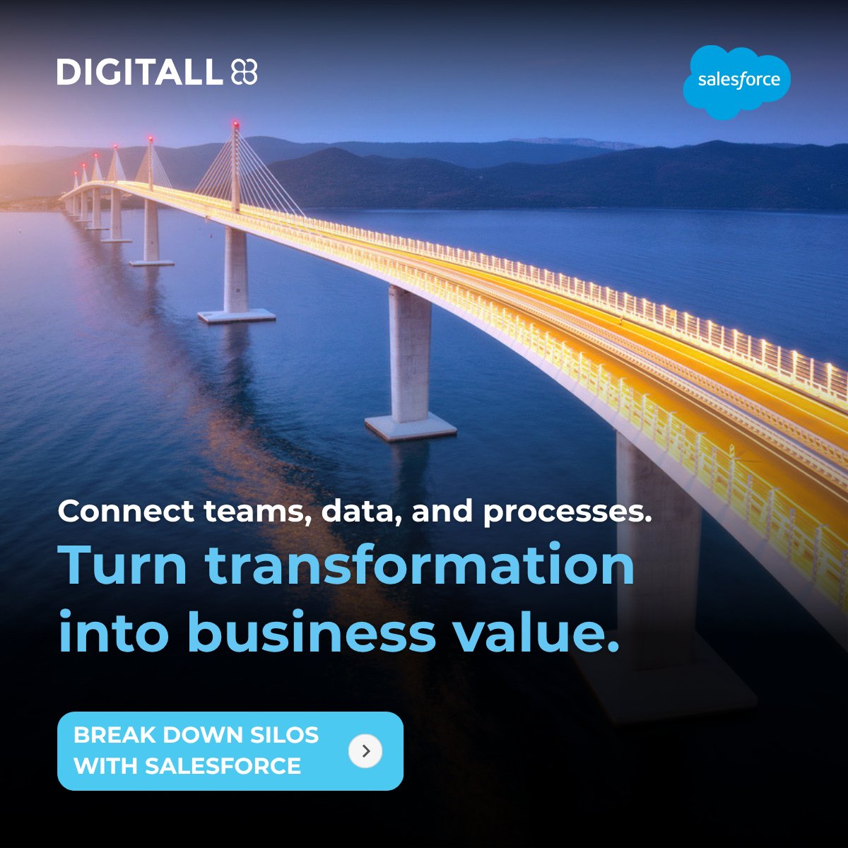 DIGITALLpeople's tweet photo. #DigitalTransformation rarely fails because of technology.
It fails because of silos. Between sales and service. Between data and decisions. Between strategy and execution.
The greatest business value is created when those gaps disappear.
More: https://t.co/s09tY34PGe
#DIGITALL https://t.co/B5OEssVtse