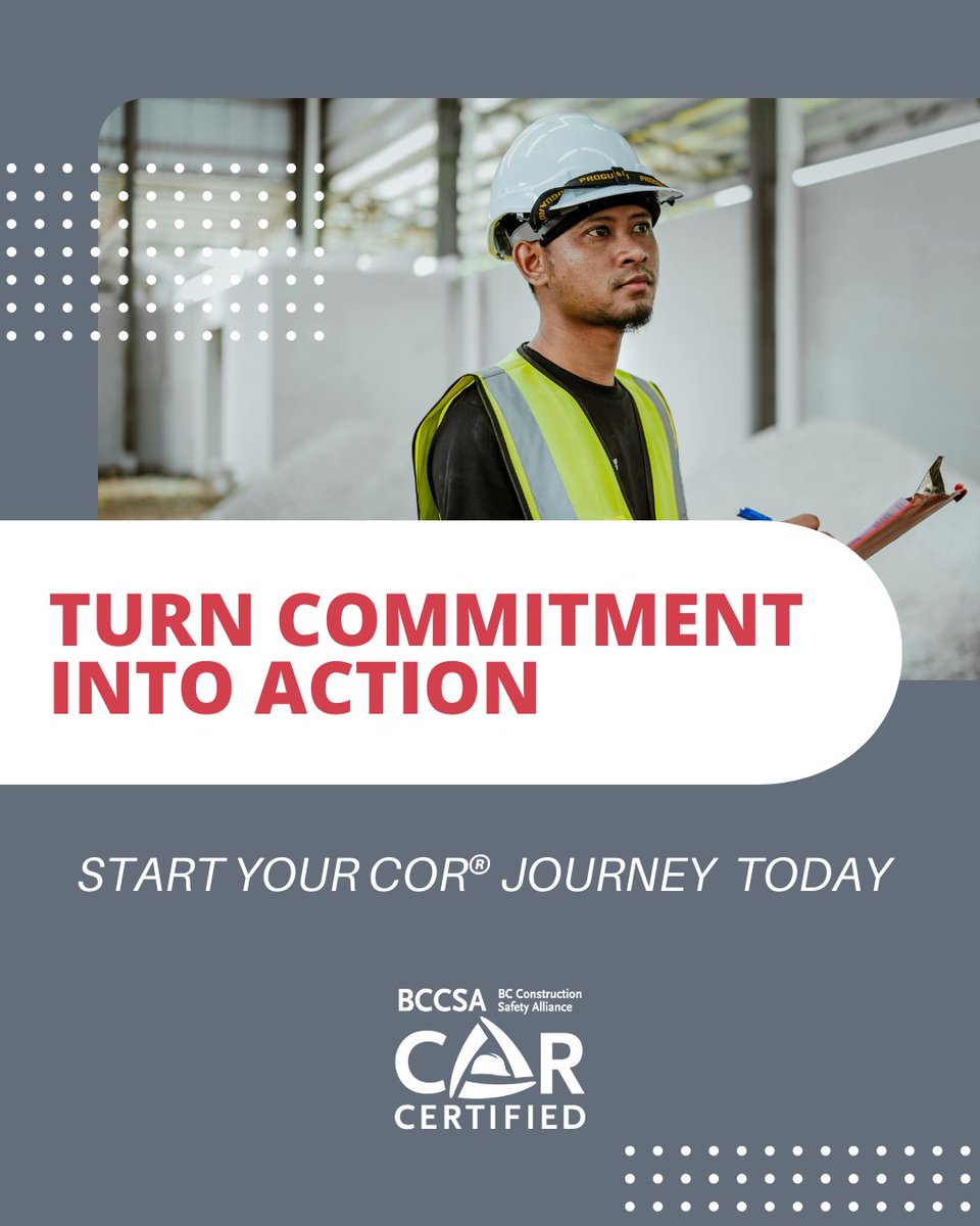 BCCSABeSafe's tweet photo. Do you have safety questions or need guidance on aligning with COR® standards? We’ve got you covered!
BCCSA’s Regional Safety Advisors (RSAs) are your trusted partners in safety, offering FREE, straightforward, and practical advice. From answering questions to developing safety programs, we’re here to help you succeed at every step.
Visit https://t.co/ZbeO1YWynK  or contact us at rsa@bccsa.ca for personalized support. Together, we can make your workplace safer!
#SafetySupport #CORProgram #ConstructionSafety