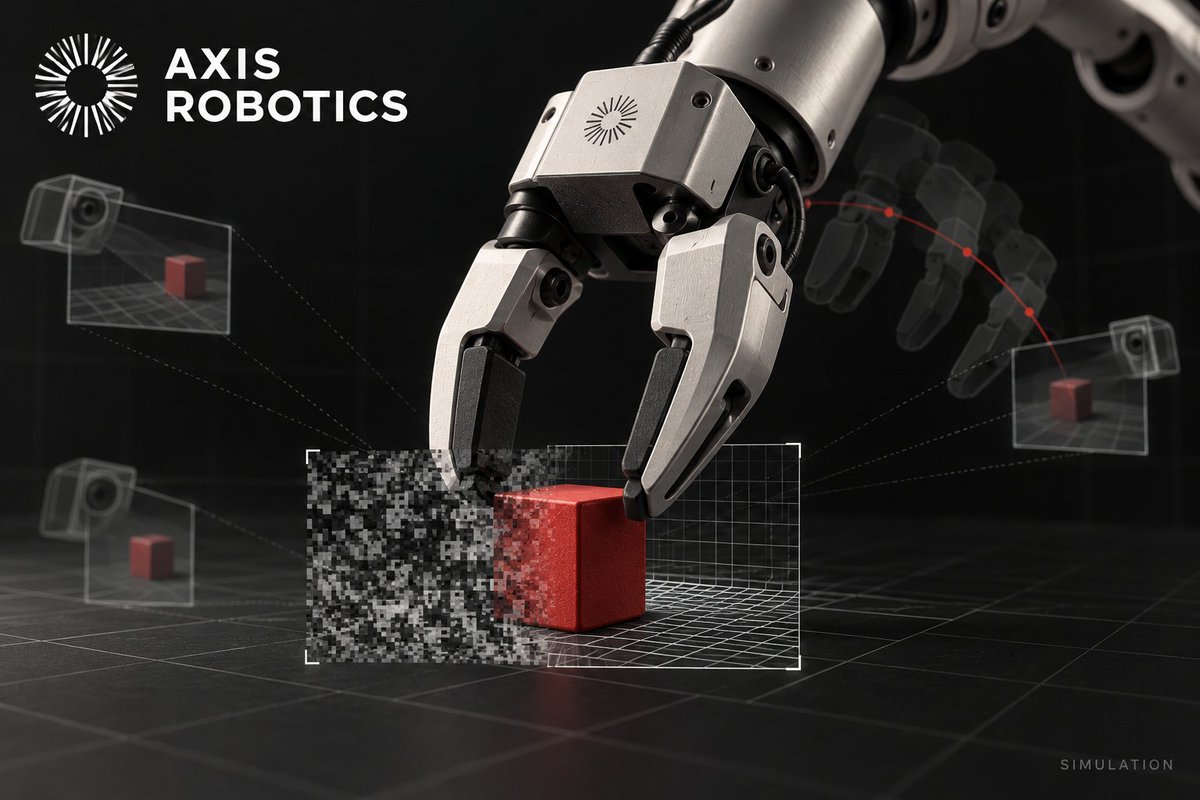 AnhDaDen811's tweet photo. The real Axis product might not be data collection.

It might be policy repair.

Find a failure mode. Collect the missing variation. Retrain. See if that exact weakness closes.

V1 is the first decent evidence for that loop. π0.5 went from 83.9 to 88.8 on LIBERO-Plus, with the biggest jumps around camera and sensor noise.

Lighting and language slipped, so this clearly wasn’t a universal upgrade.

That’s fine. Targeted improvement is more believable than a general intelligence claim.

For @axisrobotics, the next real proof is running the same loop from failures produced by physical robots, not benchmark perturbations.