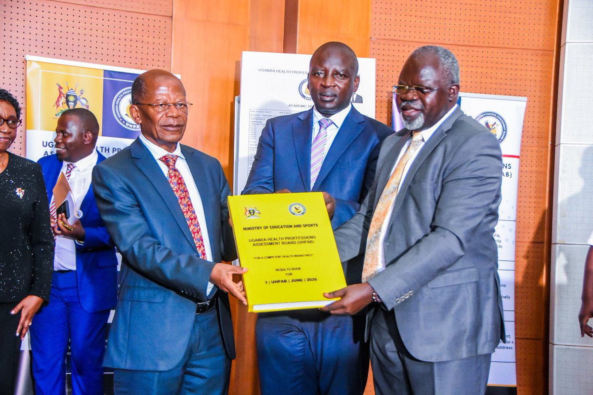 UHPABofficial's tweet photo. A total of 12,252 candidates passed 7,908 at Certificate level and 4,344 at Diploma level. The Minister congratulated the successful candidates and urged institutions to strengthen practical training, infrastructure &amp; continuous assessment to produce a competent health workforce https://t.co/ojqMQJHhsU