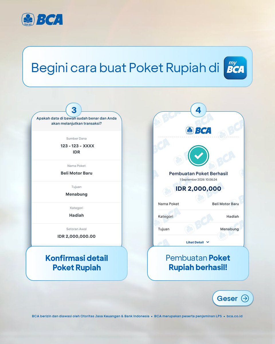 GoodLifeBCA's tweet photo. Info selengkapnya https://t.co/aBGmVuKqDb
#Edukatips https://t.co/Xu9abjPNAB