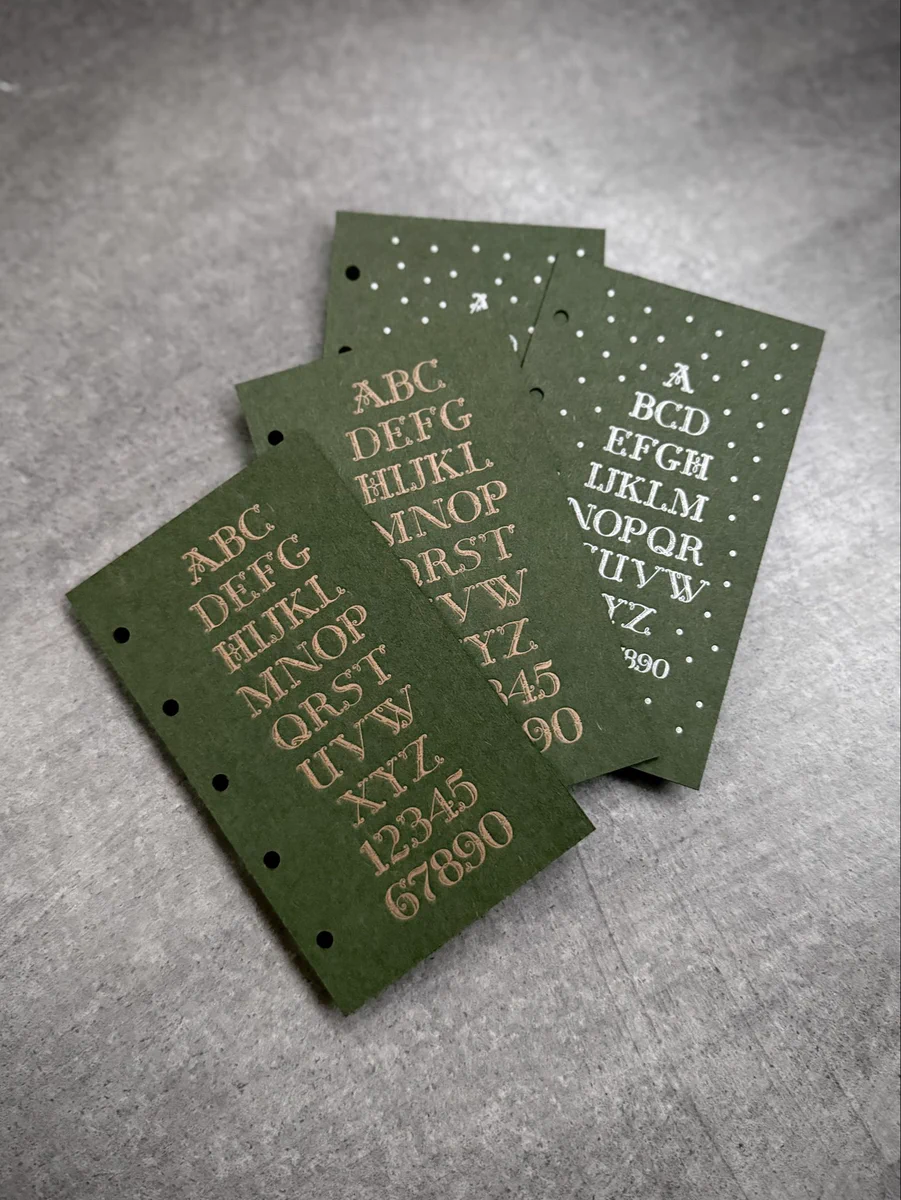 大枝活版室 | OEDA LETTERPRESS on X: 