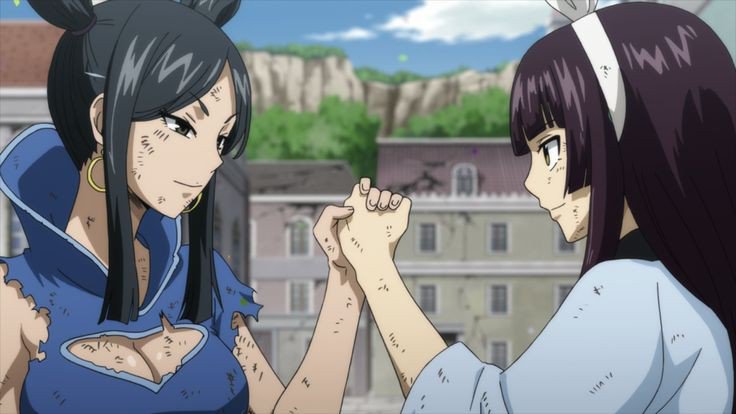 Happythassassin's tweet photo. Kagura the yuri 😂 https://t.co/VbDcTarh6m